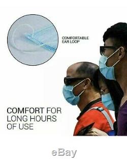1000 PCS Disposable Face Mask Surgical Medical Dental Industrial 3 Ply Best Deal