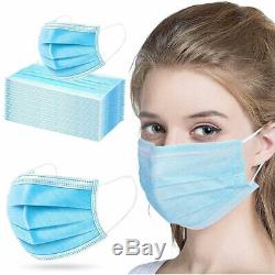 1000 PCS Face Mask Medical Surgical Dental Disposable 3-Ply Mouth Cover LOT