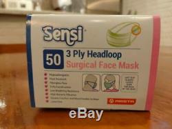100PCS Disposable Face Mask Surgical Medical Dental Industrial 3-Ply