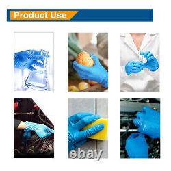 10-1000pc Disposable Nitrile Exam Dental Medical Gloves Powder Free Industrial