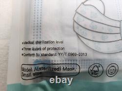 10/50/100/500/4000 PCS Protective 3 Layer Disposable Medical Face Masks Small