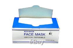 10 Box 500 PCS Disposable Face Mask Surgical Medical Dental Industrial 3-Ply
