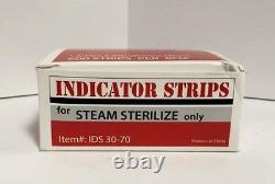 10x Medical Dental Tattoo Indicator Strips for Steam Sterilize 6000 Strips Total