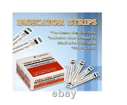 10x Medical Dental Tattoo Indicator Strips for Steam Sterilize 6000 Strips Total