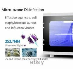 110V UV Sterilizer Disinfection Cabinet Home Dental Medical Ozone Sanitizer Box