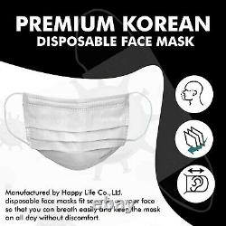 1200 PCS Made in Korea MB Filter Face Dental Mask Medical Surgical Good Day