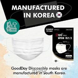 1200 PCS Made in Korea MB Filter Face Dental Mask Medical Surgical Good Day