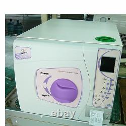 12L Small Dental Medical Lab Steam Autoclave Sterilizer Bench Top with Printer