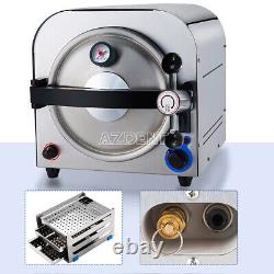 14/18L Dental Medical Steam Autoclave Sterilizer Sterilization/ Drying Function