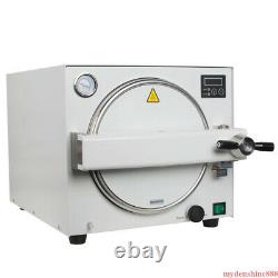 18L Dental Autoclave Steam Sterilizer Medical Pressure Sterilization Equipment