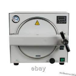 18L Dental Autoclave Steam Sterilizer Medical Sterilization Machine Equipment