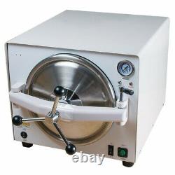 18L Dental Autoclave Steam Sterilizer Medical sterilizition Lab Equipment + Gift