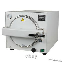 18L Dental Lab Autoclave Steam Sterilizer Medical High Pressure Sterilization