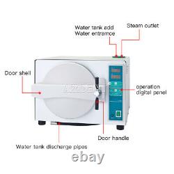 18L Dental Lab Medical Autoclave Steam Sterilizer With Drying Function
