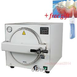 18L Medical Dental lab Steam Autoclave sterilizition Sterilizer w free flosser