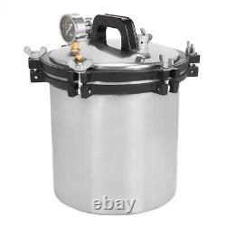 18L Steam Autoclave Sterilizer Medical Dental Lab Electric Heating Stainless New