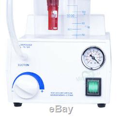 1PC 110V/220V Dental Lab Portable Suction Unit Medical Aspirator Vacuum Phlegm
