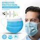 200 Pcs 3-ply Disposable Face Mask Medical Surgical Dental Earloop Mouth Cover