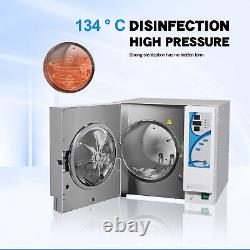 23L Dental Medical High Pressure Autoclave Steam Sterilizer Drying Function UPS
