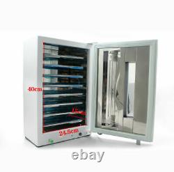 27L Dental Medical UV Sterilizer with Timer Disinfection Cabinet +10 Free Plates