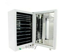 27L Dental Medical UV Sterilizer with Timer Disinfection Cabinet +10 Free Plates