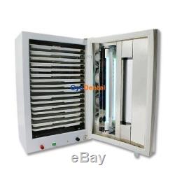 27L Large Dental UV + Ozone Sterilizer Cabinet Medical Disinfection Box with Timer