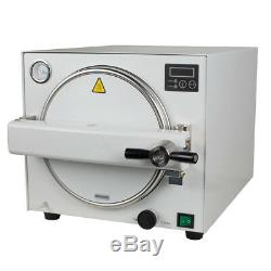2-5Day to USA900W Medical Dental Lab Autoclave Steam Sterilizer Unit tray S. S