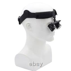 2.5X 3.5X Dental Loupe Medical Headband Binocular Magnifier WD 340-500 mm
