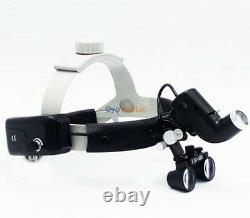 2.5X 5W LED Dental Surgical Medical Headband Loupe with Light 440-540 mm DY-105