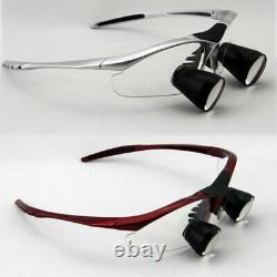 2.5X Dental Loupes Binocular Medical Surgical Magnifying Glass TTL 400-600mm