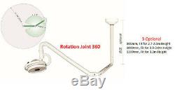 36W Ceiling Mount LED Dental Shadowless Lamp Surgical Medical Exam Light CE NEW