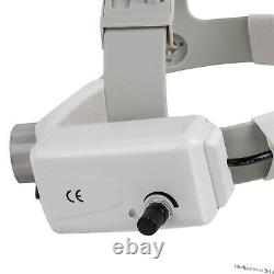 3.5X420mm Dental Headband Medical Binocular Loupes Magnifier Surgical Headlight