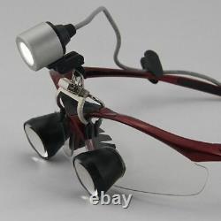 3.5X 280-380mm Dental Loupe Medical Surgical Binocular Magnifier Glass Customize