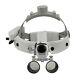 3.5x Dental Loupes Surgical Binocular Medical Glass Magnifier Led Headlight