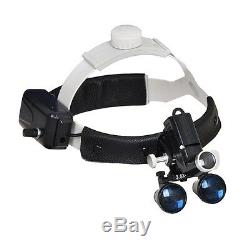 3.5X Dental Surgical Medical Headband Loupes with 5W LED Light DY-106 US STOCK