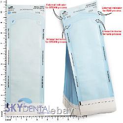 3.5x10 Sterilization Autoclave Pouches Dental Medical Self Seal Pouch up to 7000