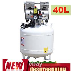 40L Dental Medical Air Compressor Silent Air Compressor Oilless New