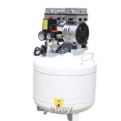 40L Dental Medical Air Compressor Silent Noiseless Air Compressor Oilless 115PSI