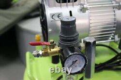 40L Greeloy Silent Oil Free Air Compressor 800W Dental Medical Lab Use GA-81 USA