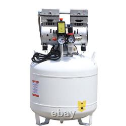 40 Liter Dental Medical Air Compressor Silent Air Compressor Oilless 115PSI LAB