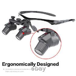 4.0X 450mm Ergonomic Dental Medical Binocular Loupes Ergo Magnifying Glasses ENT