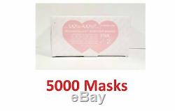 5000 Earloop Face Mask 3PLY Disposable Dental Medical Surgical Flu Dust Nail-FDA