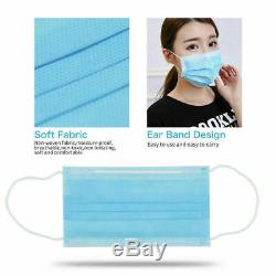 5000 PCS Face Mask Medical Surgical Dental Disposable 3-Ply Mouth Cover LOT