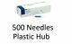 500 Monoject Kendall Plastic Hub Dental Medical Needles 30g Short Blue Usa
