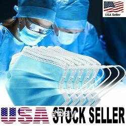 500 Pcs Disposable Medical, Surgical, Dental 3Layer Earloop Face Mask Mouth Cover