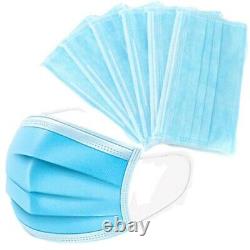 500 pcs 4-Ply Blue Face Mask Earloop Surgical Medical Dental AUTHORIZED LEVEL 3