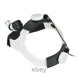 5W Surgical LED Dental 2in1 Battery Head Light Headlamp for Loupes FOR Medical