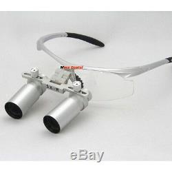 5X Medical Loupes Magnifier Binocular Eyeglasses Dental Loupe Glasses Eye Loupes