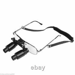 5.0X 300-500mm Dental Loupes Surgical Medical Binocular Magnifier Glasses + Case