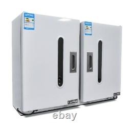 60L Dental Medical UV Sterilizer Double Door UV Disinfection Cabinet + 20 Plates